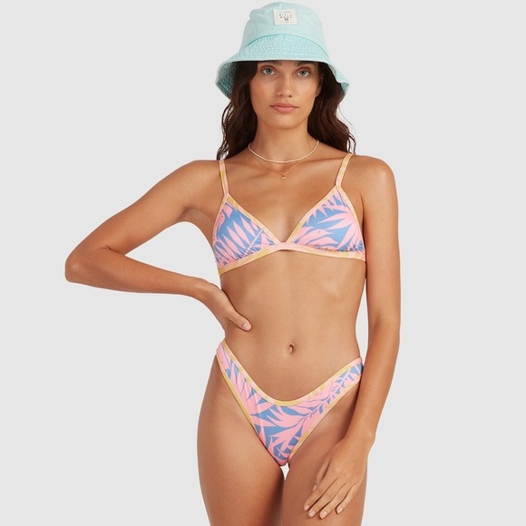 ☀️BILLABONG☀️ MYSTIC BEACH CECI TRI MYSTIC BEACH HIKE PANT BIKINI SET - Picture 6 of 12